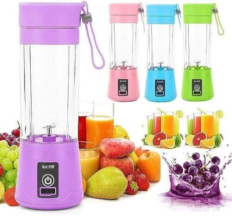 Portable Electric USB Rechargeable Mini Juicer Blender - 2